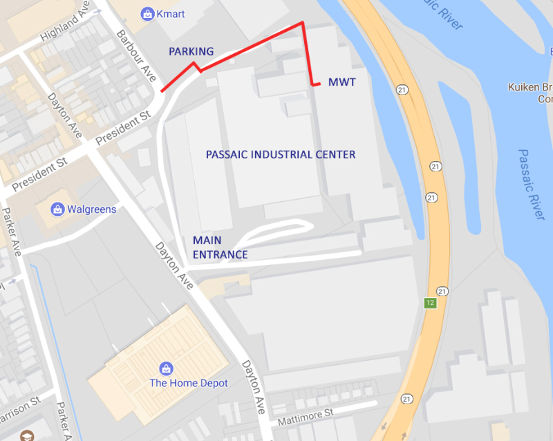passic industrial center map